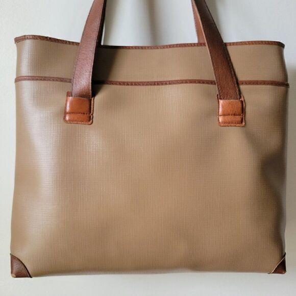 EUC VINTAGE CABIN CREEK LEATHER TOTE LARGE - Picture 3 of 16